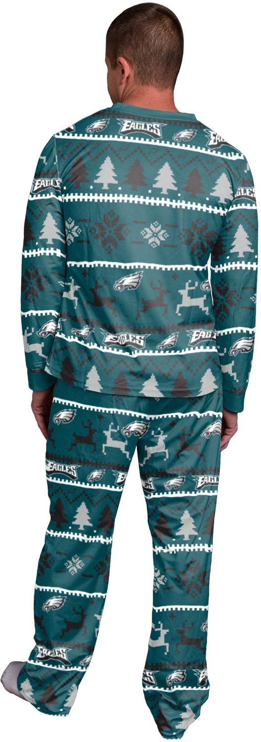 Forever Collectibles Men's Philadelphia Eagles Holiday Pajama Set Academy