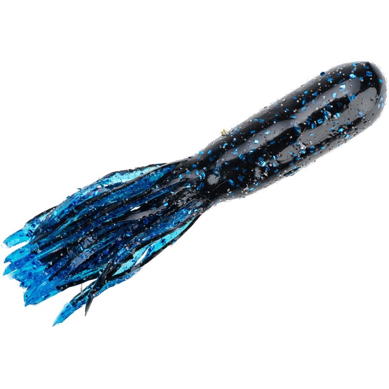 Strike King KVD Pro-Model Tube 3.5 in Soft Baits 10-Pack Black/Blue - Frsh Wtr Soft Plastic at Academy Sports
