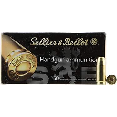 Sellier & Bellot 9mm Luger 150-Grain Handgun Ammunition