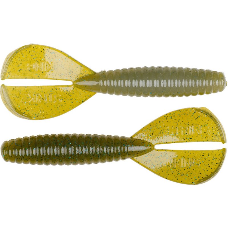 Strike King Rage Tail Twin Tail Menace 3 in Grub Soft Baits 8-Pack Purple - Frsh Wtr Soft Plastic at Academy Sports