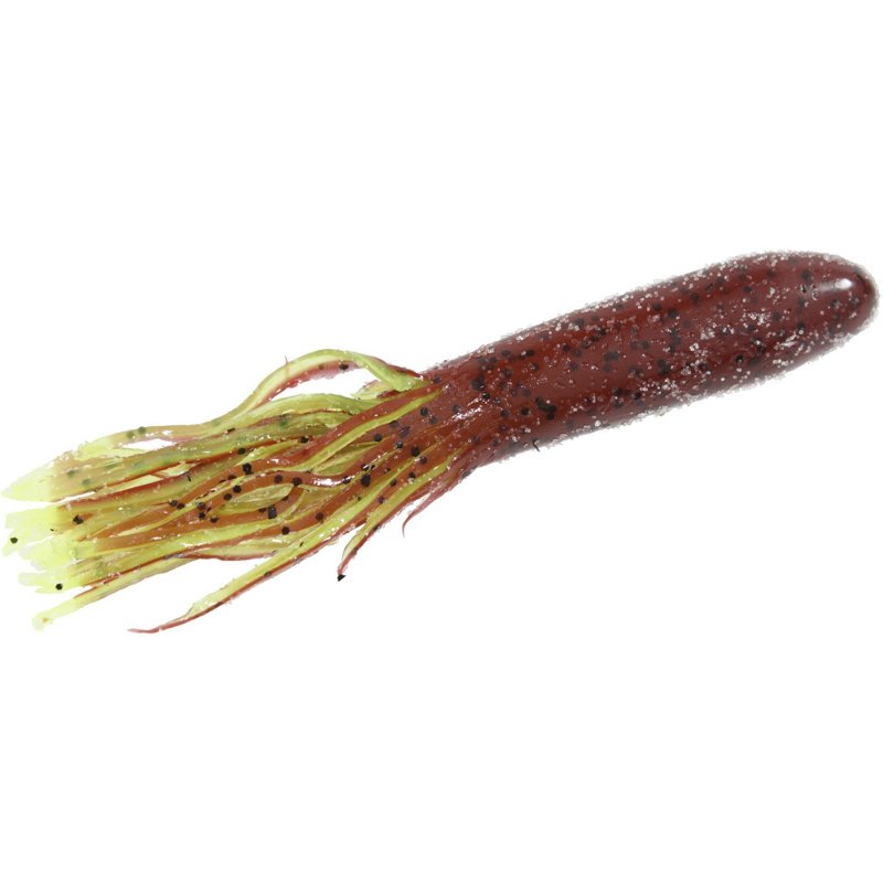 Strike King Denny Brauer Flip-N-Tube 4.5 in Soft Baits 8-Pack Pumpkin - Frsh Wtr Soft Plastic at Academy Sports
