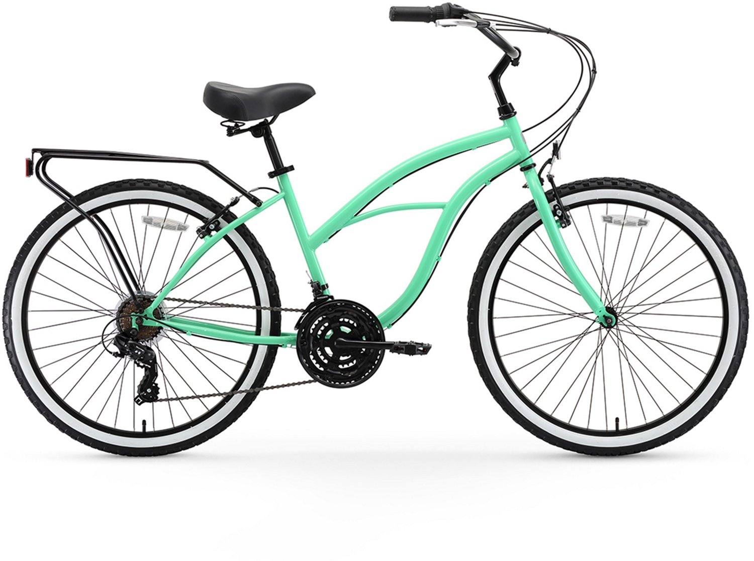 sixthreezero Women's Around the Block 24 in 21-Speed Beach