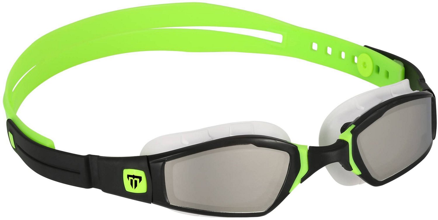 Phelps Adults' Ninja Competition Series Mirrored Swimming Goggles Academy