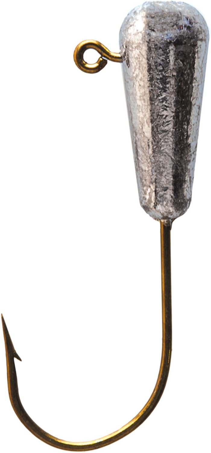 Eagle Claw Lazer Sharp Tube Fishing Jig Head Fishing Hook, Bronze, 1/8 oz.,  BTH14 