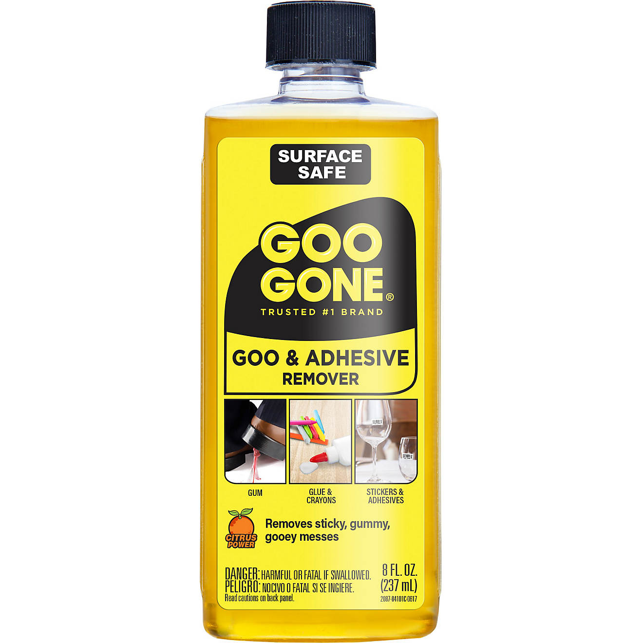 Goo Gone Goo and Adhesive Remover 8 oz Bottle                                                                                    - view number 1