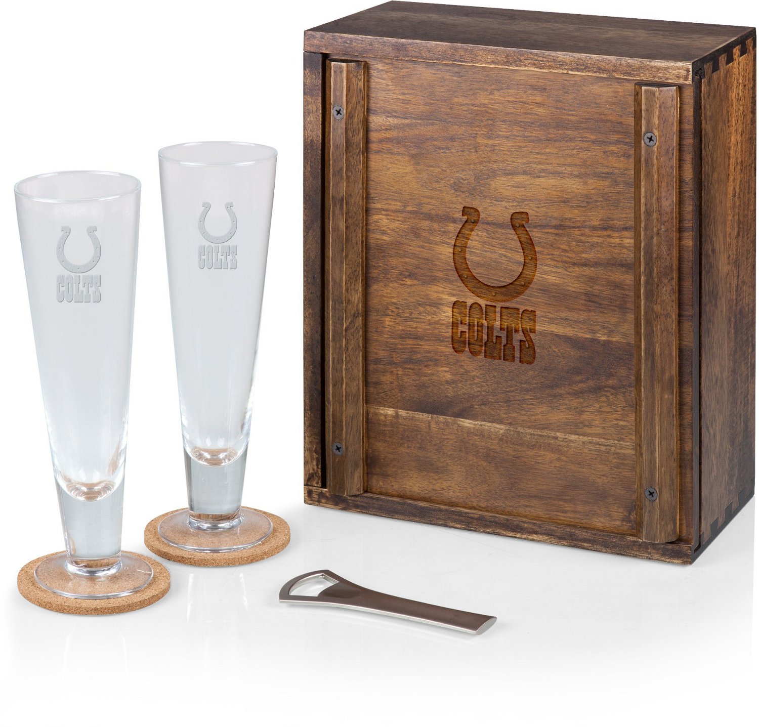 Picnic Time Indianapolis Colts Pilsner Glass Gift Set