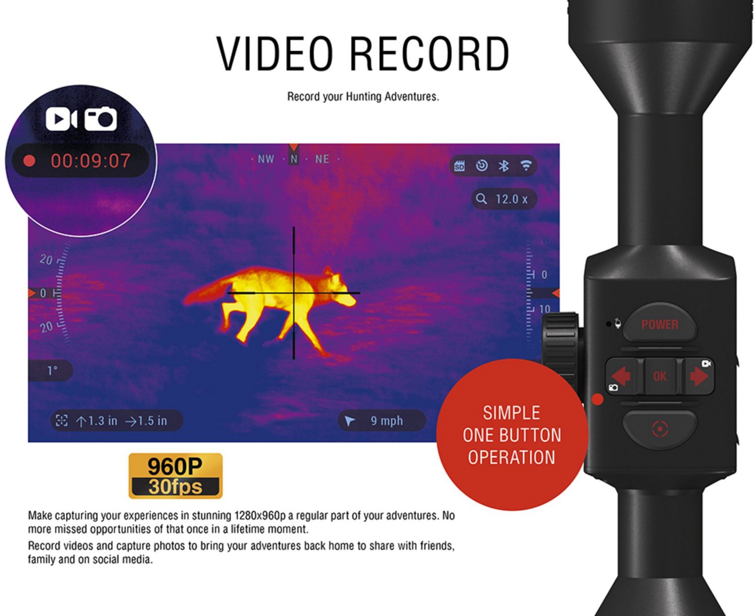 ATN Thor 4 640 HD 2.5 - 25 x 50 Thermal Riflescope - view number 5