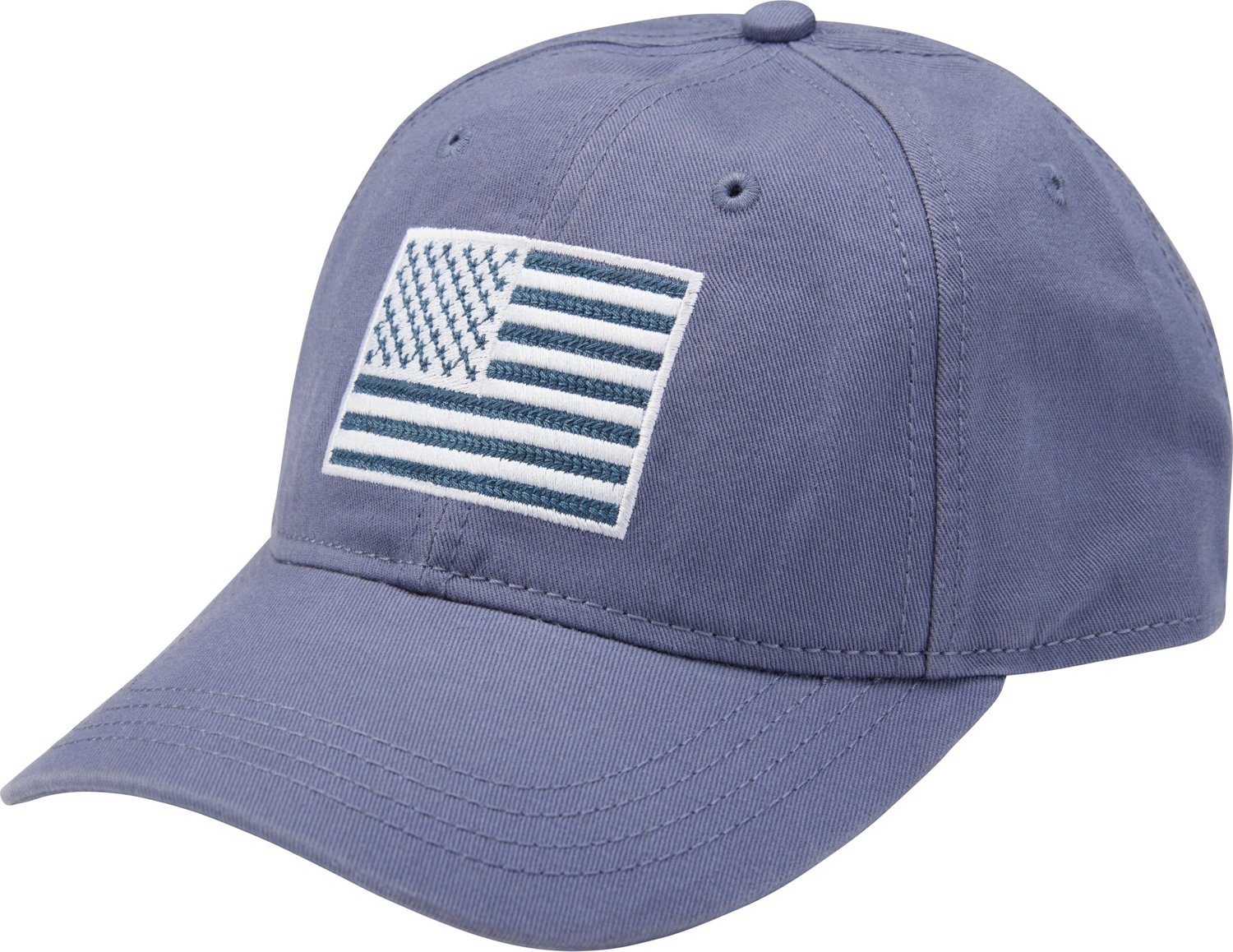 Academy Sports + Outdoors Men's Tonal American Flag Solid Twill