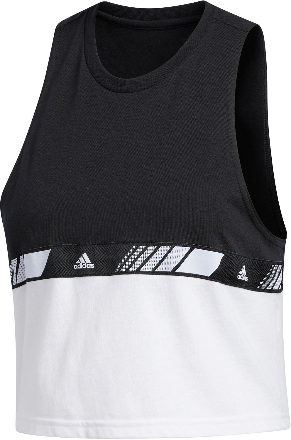 adidas Women's HYPERSPORT Moto Crop Top - view number 4