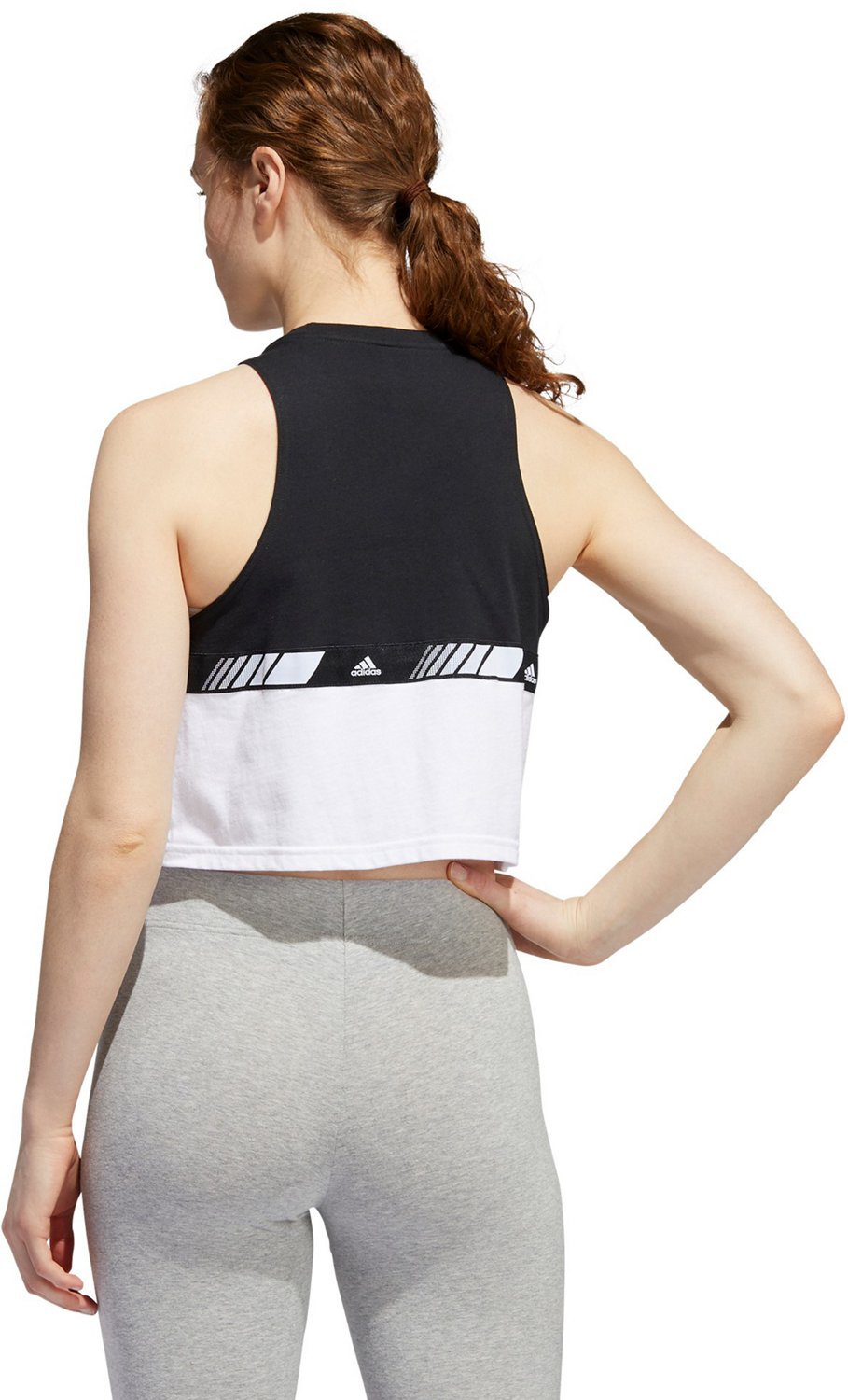 adidas Women's HYPERSPORT Moto Crop Top - view number 2