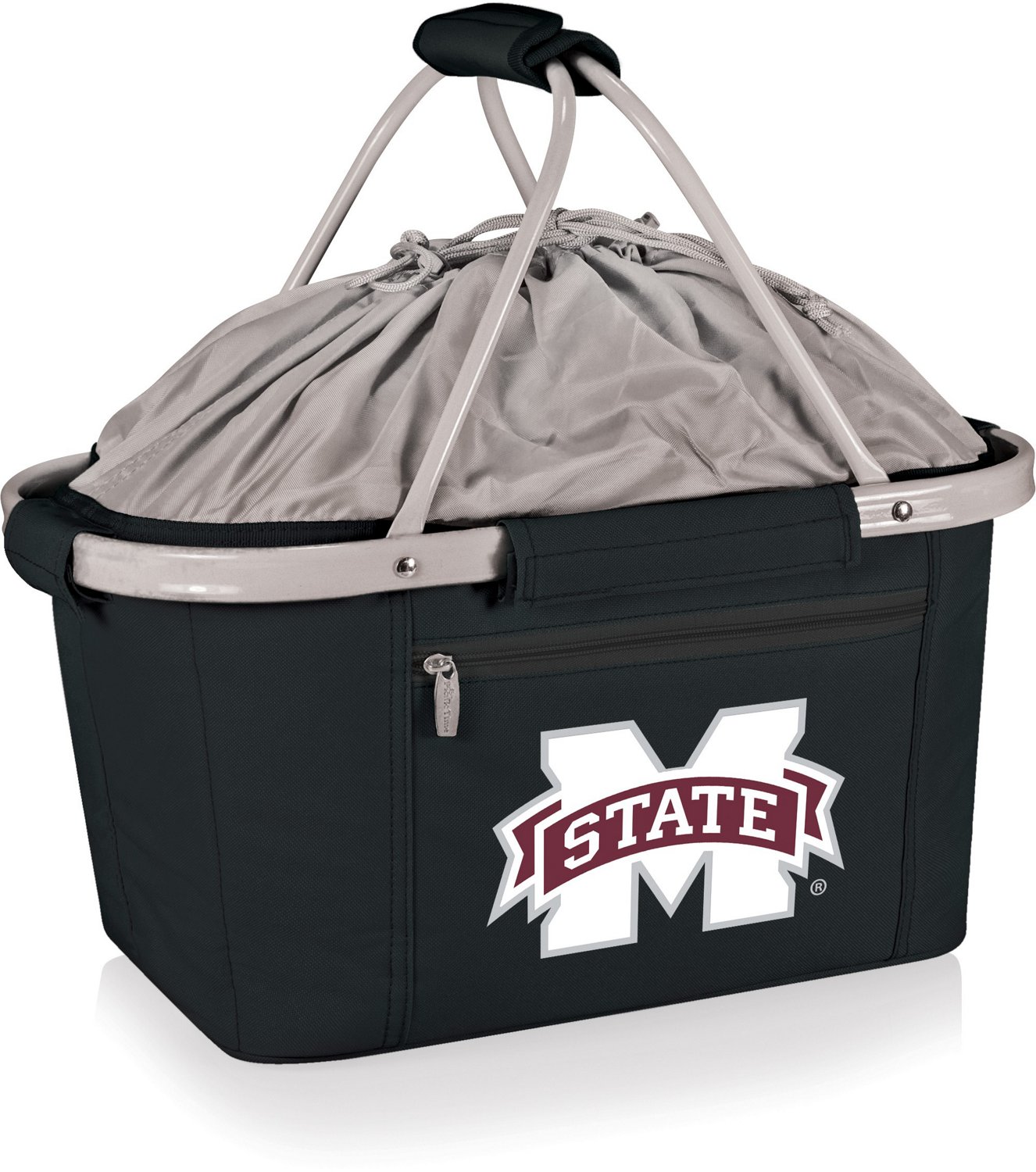 Picnic Time Mississippi State University Metro Basket Collapsible Tote