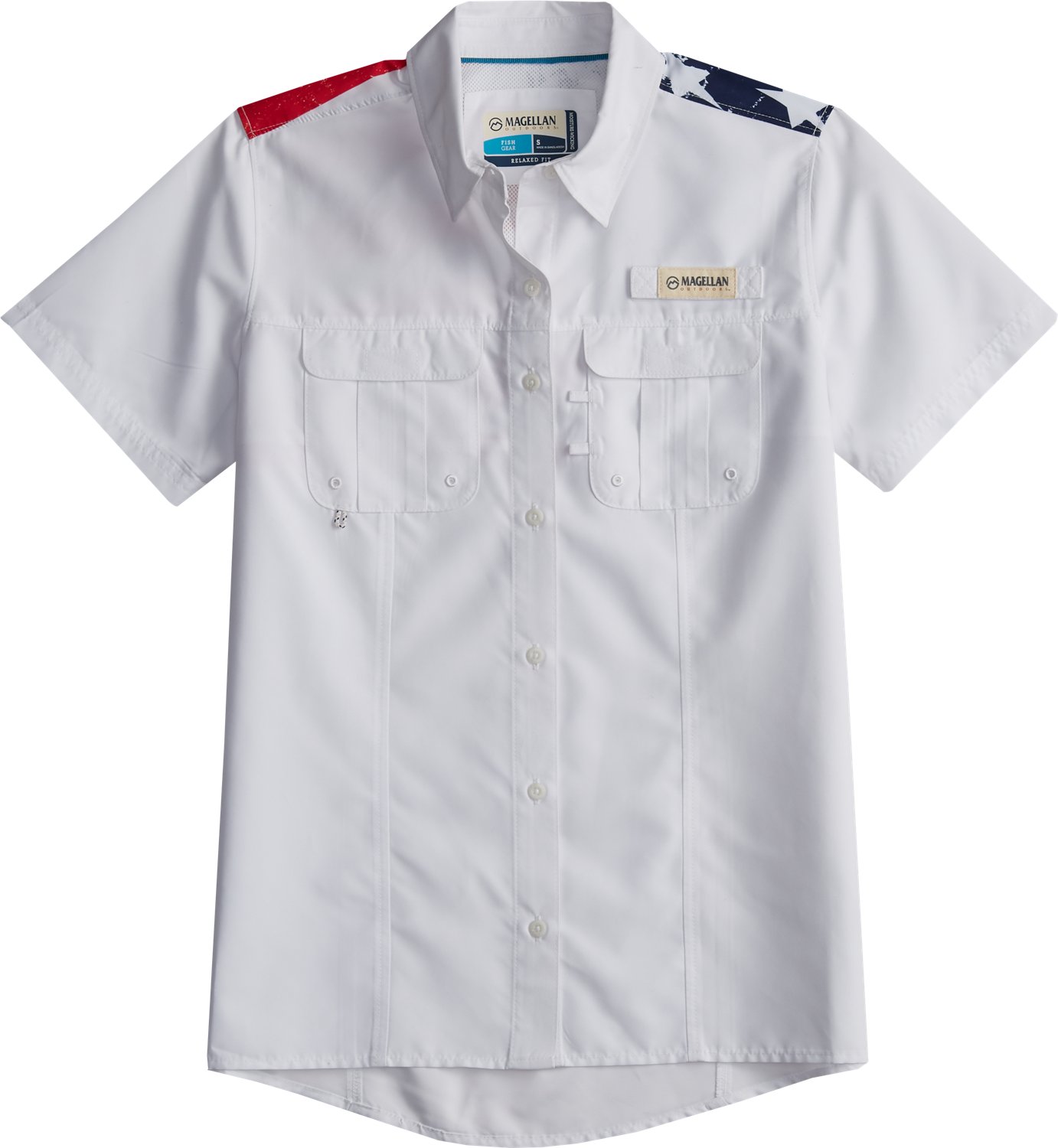 Magellan Outdoors Women's Americana Lake Fork Fishing Top - view number 3