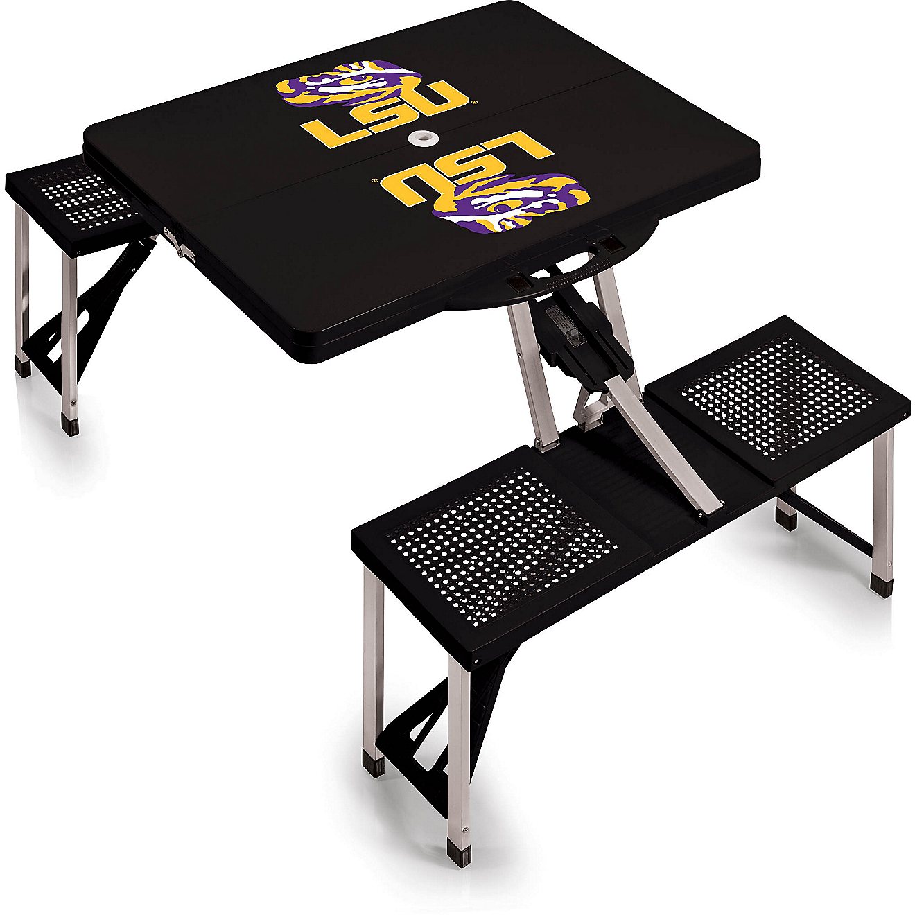Picnic Time Louisiana State University Portable Picnic Table                                                                     - view number 1