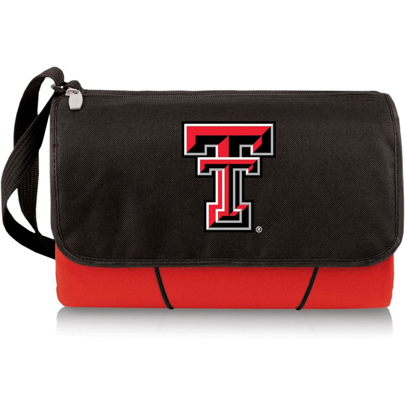 NCAA Texas Tech Red Raiders Blanket Tote Outdoor Picnic Blanket - Red