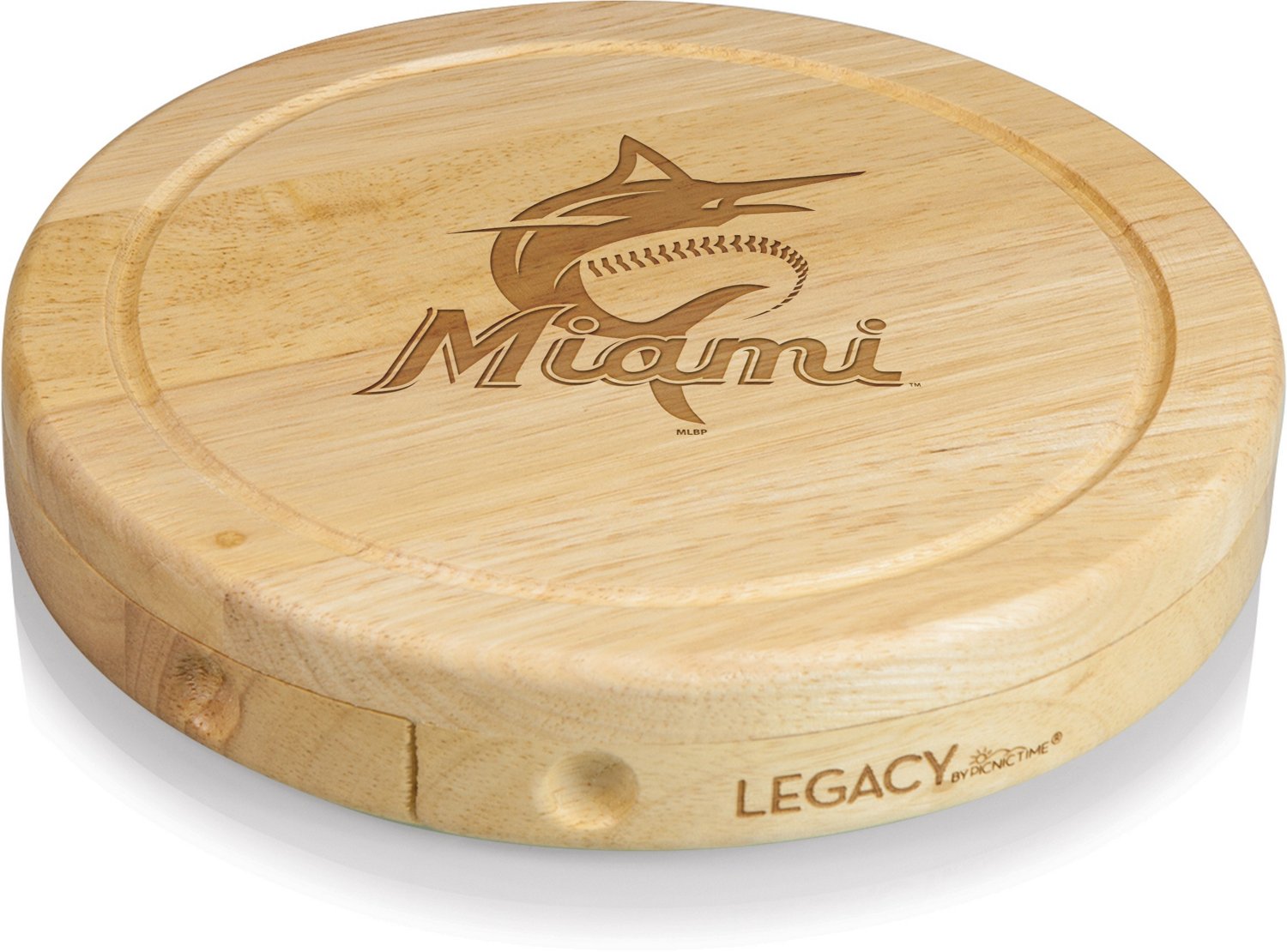 Picnic Time Jacksonville Jaguars Brie Cutting Board and Tools Set