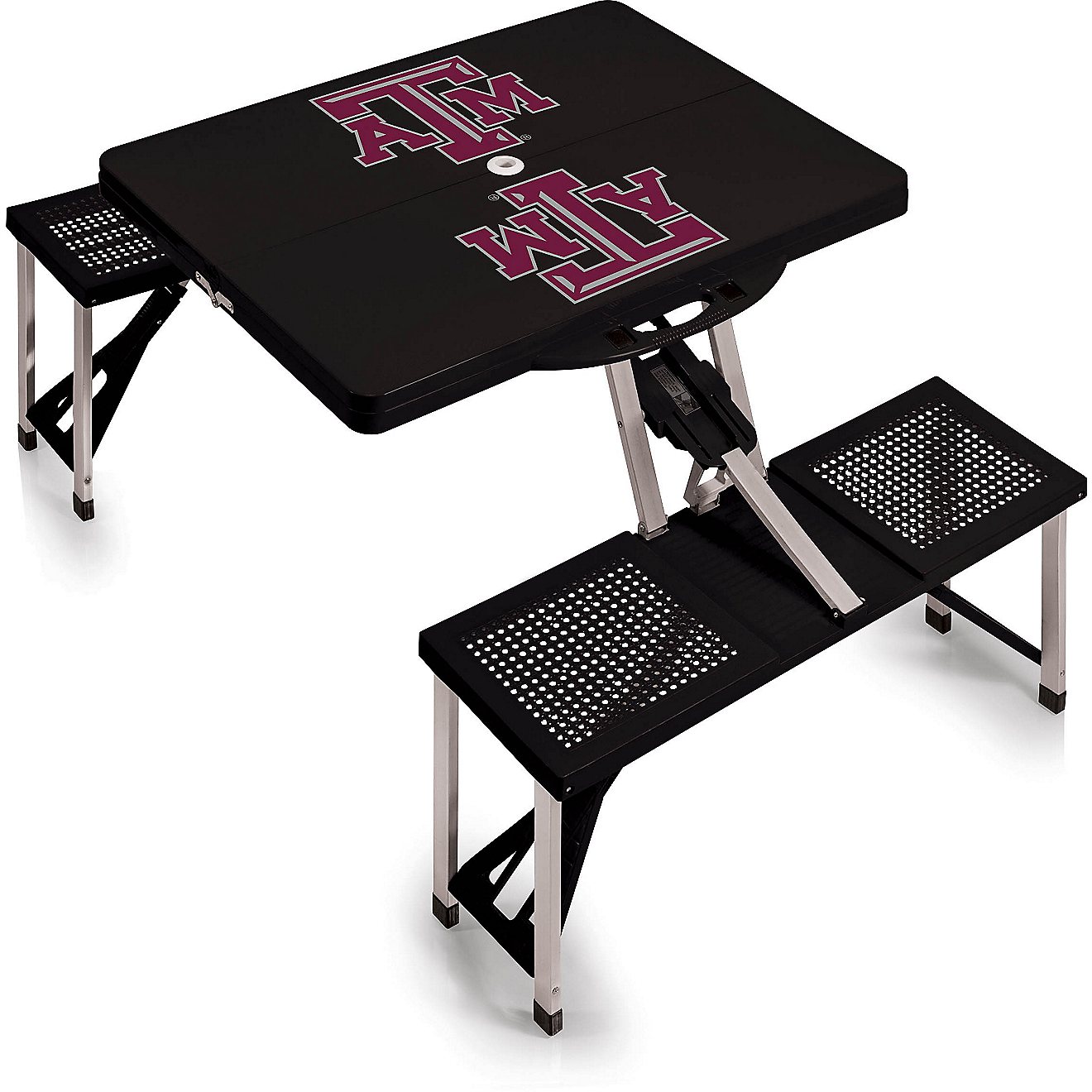 Picnic Time Texas A&M University Portable Picnic Table                                                                           - view number 1