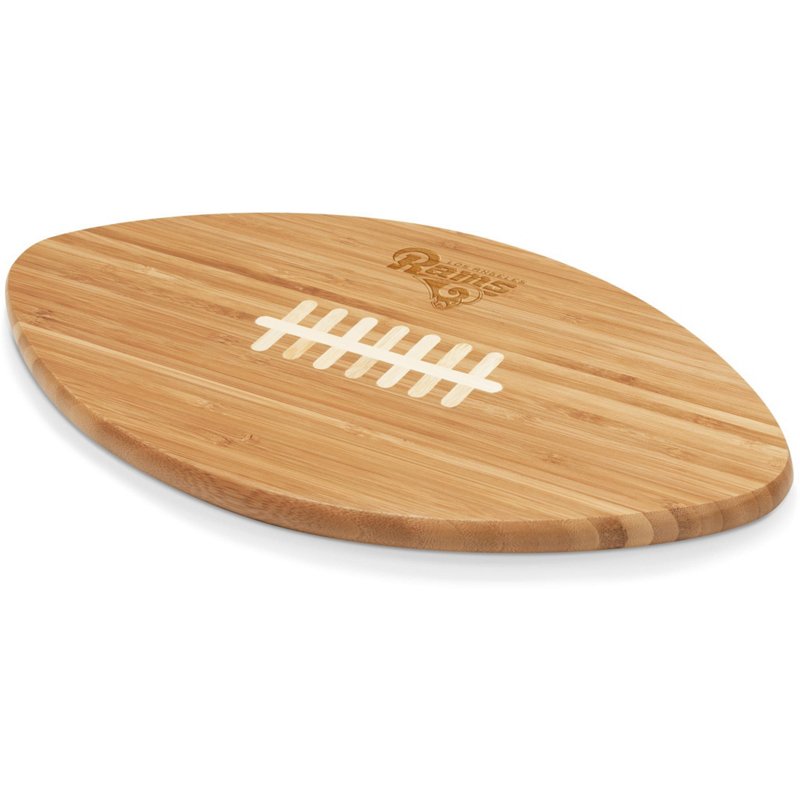 Picnic Time Los Angeles Rams Touchdown! Football Cutting Board and Serving Tray