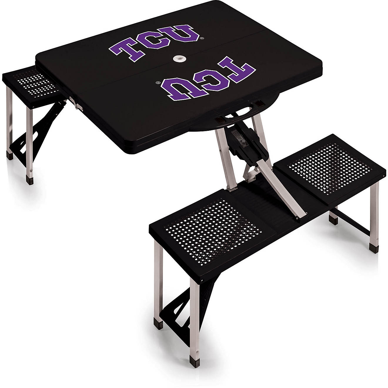 Picnic Time Texas Christian University Portable Picnic Table                                                                     - view number 1