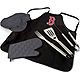 Picnic Time Boston Red Sox Barbecue Apron Tote Pro Grill Set                                                                     - view number 1 image