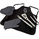 Picnic Time Chicago White Sox Barbecue Apron Tote Pro Grill Set                                                                  - view number 1 image