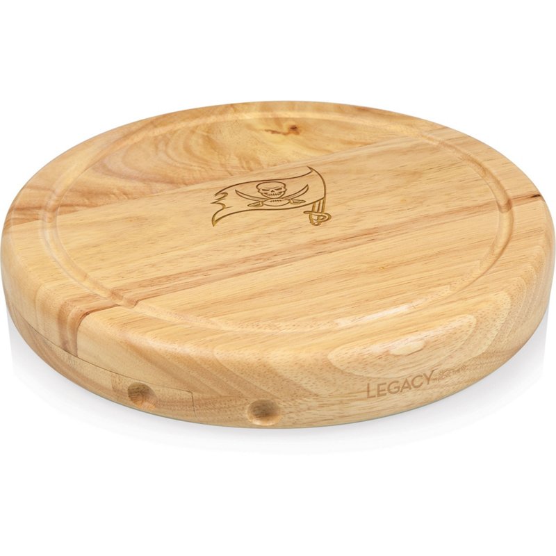 Football Fan Shop Picnic Time Circo Cheese Board - Tampa Bay Buccaneers