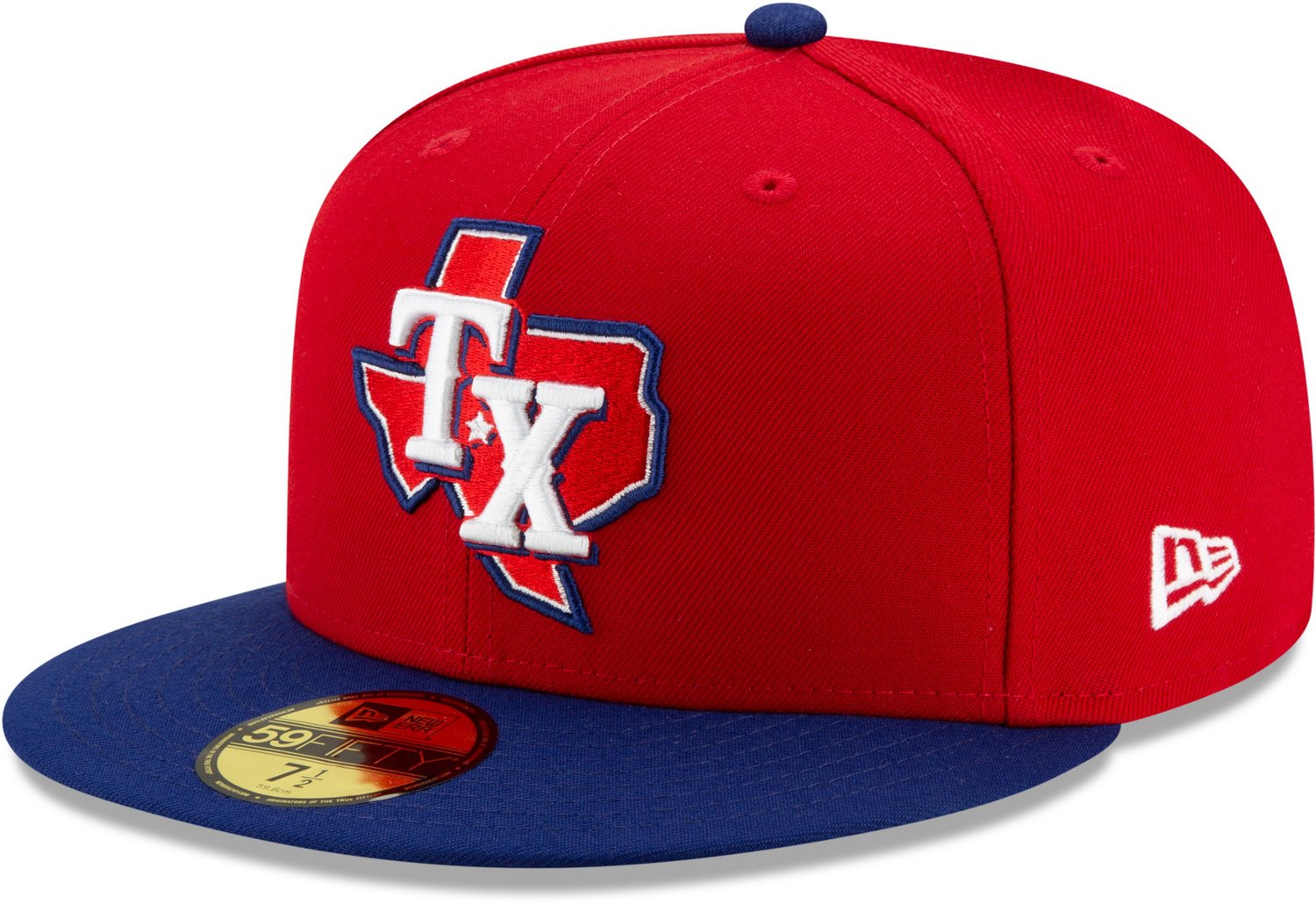 New Era Men's Texas Rangers Authentic Collection 59FIFTY Cap Academy