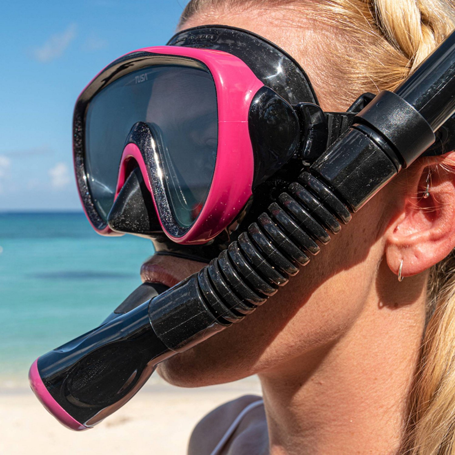 TUSA Adults' Serene Mask and Snorkel Dry Combo - view number 6