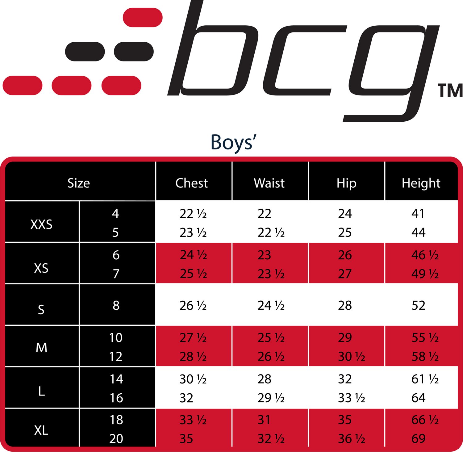 BCG Boys' Solid Compression Tights                                                                                               - view number 3