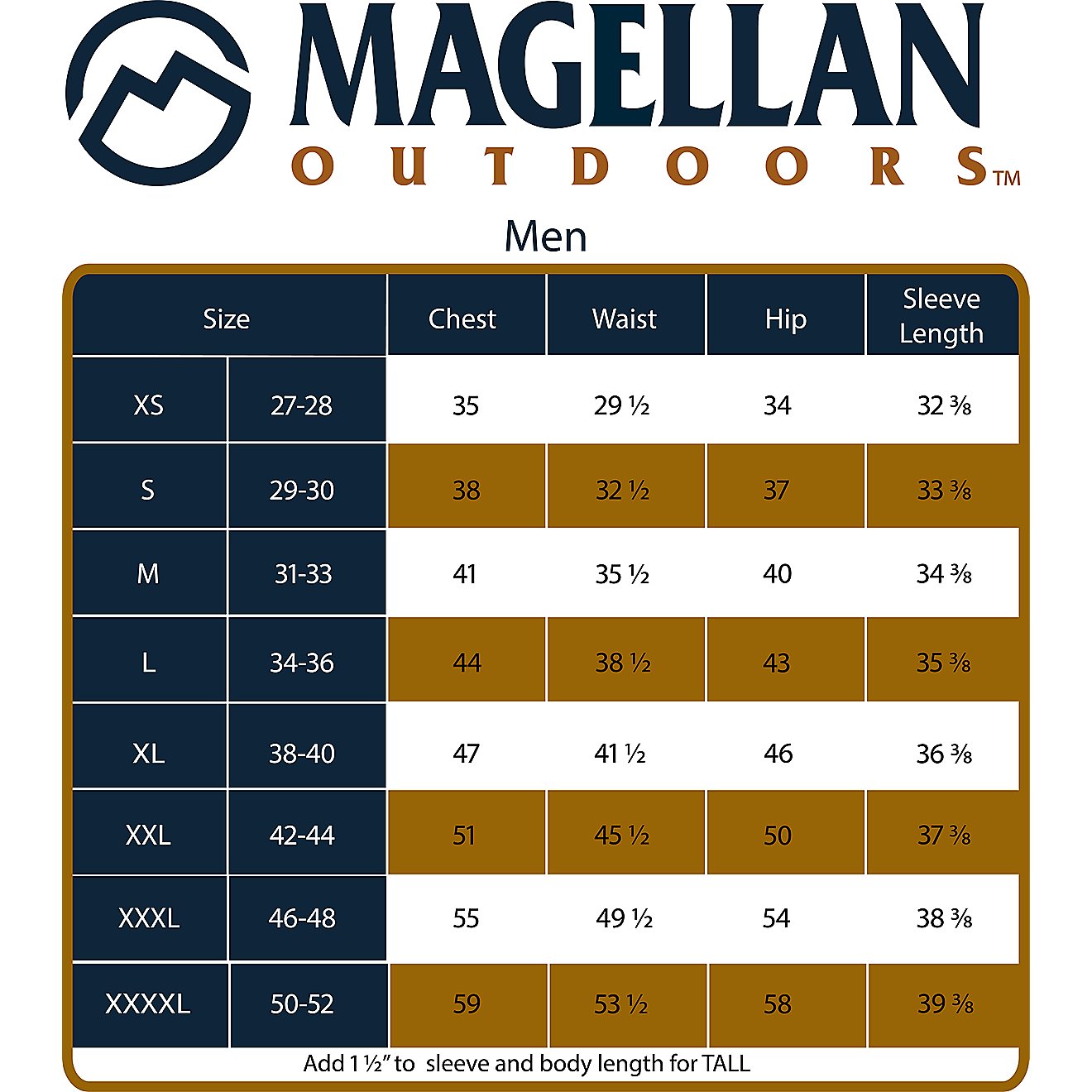 Magellan Outdoors Men's Casting Crew Print Long Sleeve Fishing Shirt                                                             - view number 4