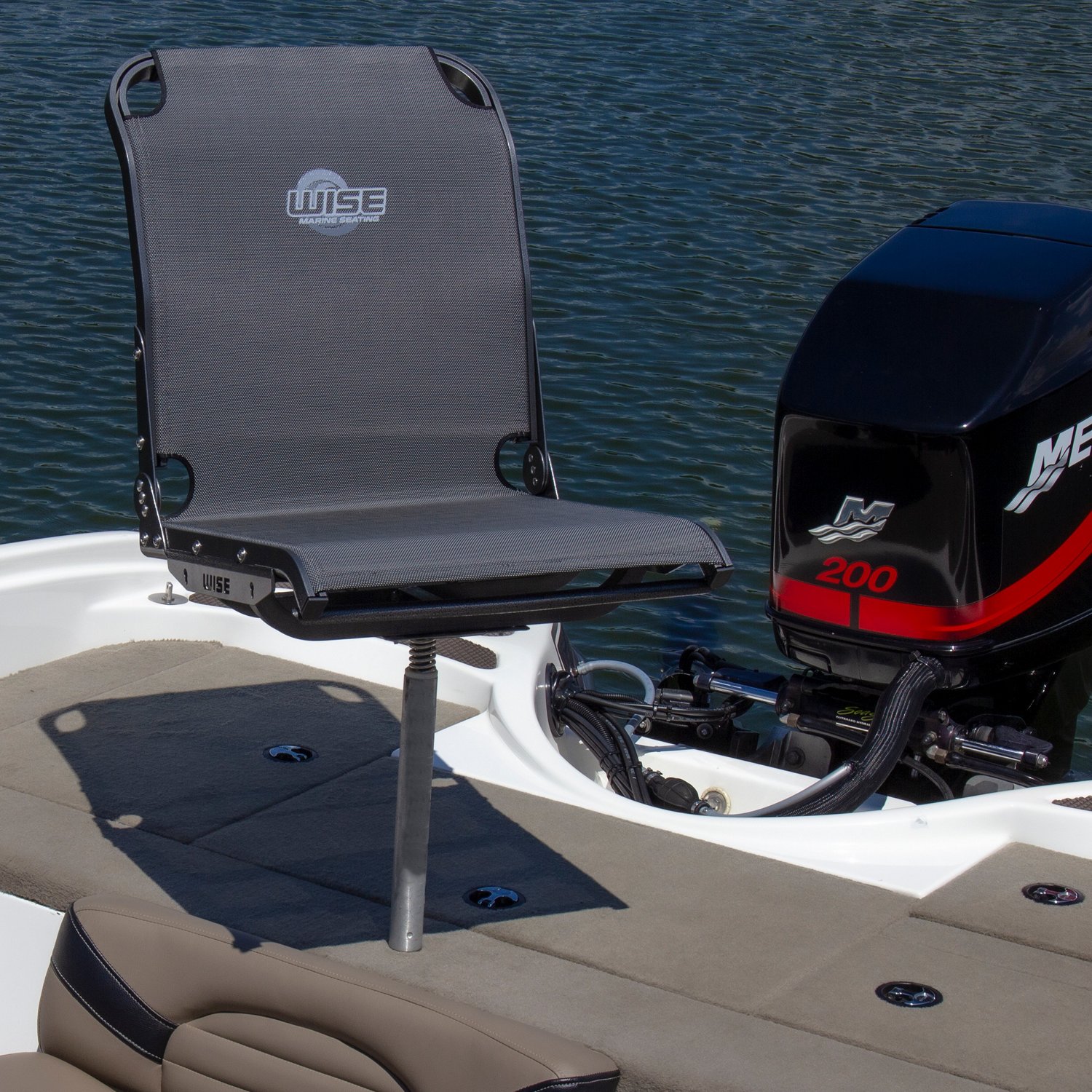 Wise Aero X Mesh Boat Seat                                                                                                       - view number 6