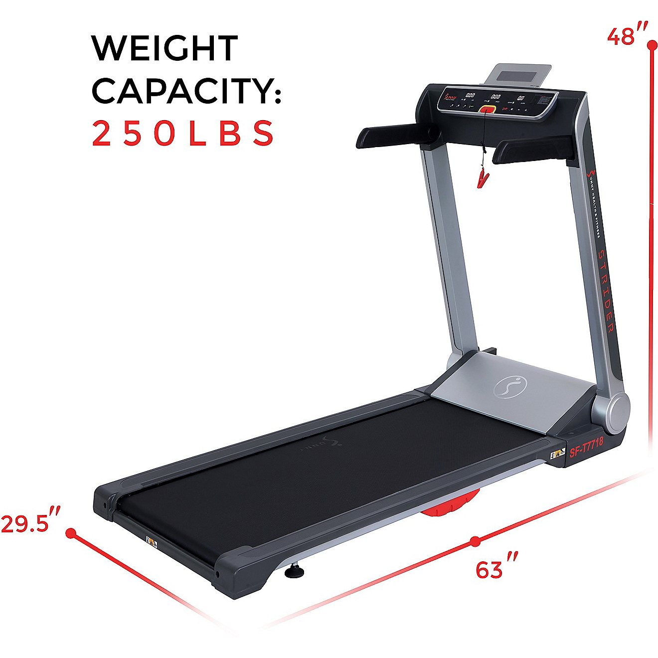 Sunny Health & Fitness Strider Treadmill                                                                                         - view number 6