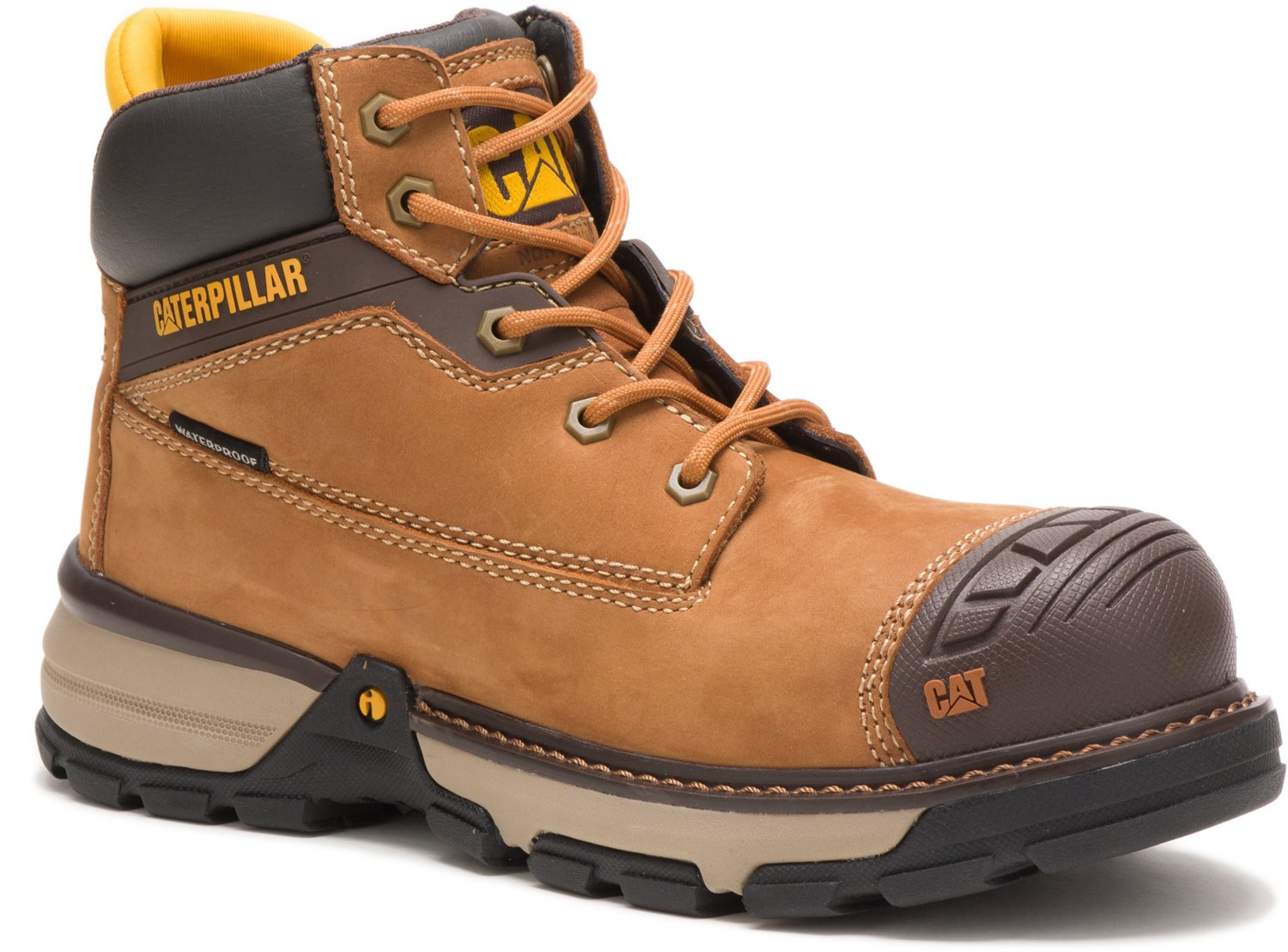 Caterpillar Women's Excavator Superlite NanoToe WP Work Boots Academy