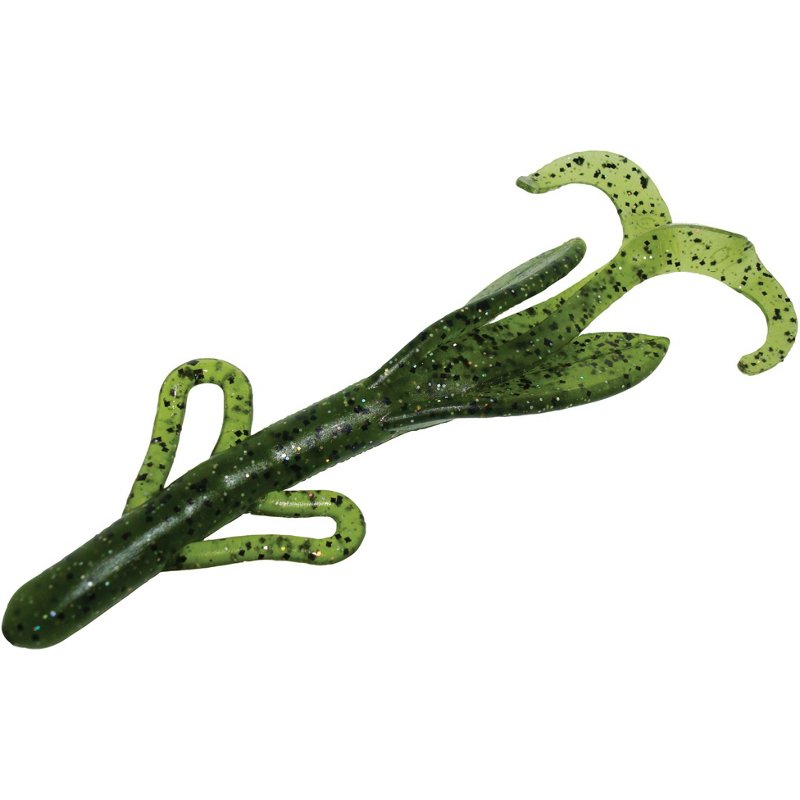 Zoom Brush Hog 7" Creatures 8-Pack Watermelon - Frsh Wtr Soft Plastic at Academy Sports