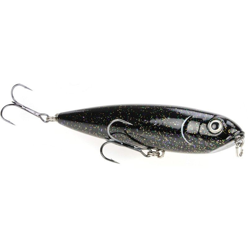 Strike King KVD Sexy Dawg Junior 3-1/2" Topwater Bait Black - Frsh Water Hard Baits at Academy Sports