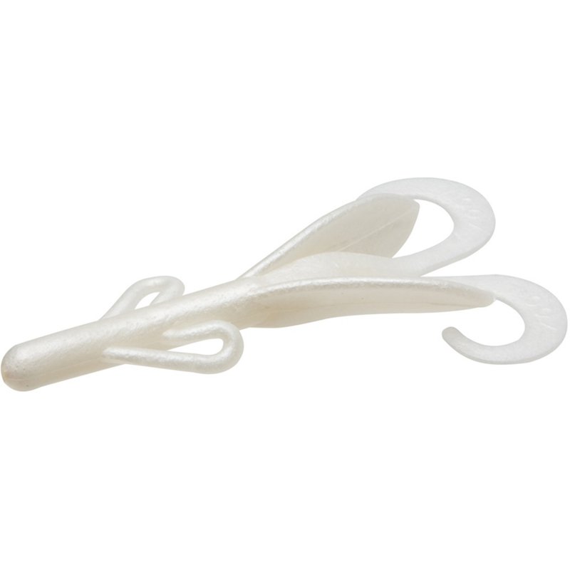 Zoom Brush Hog 7" Creatures 8-Pack White - Frsh Wtr Soft Plastic at Academy Sports