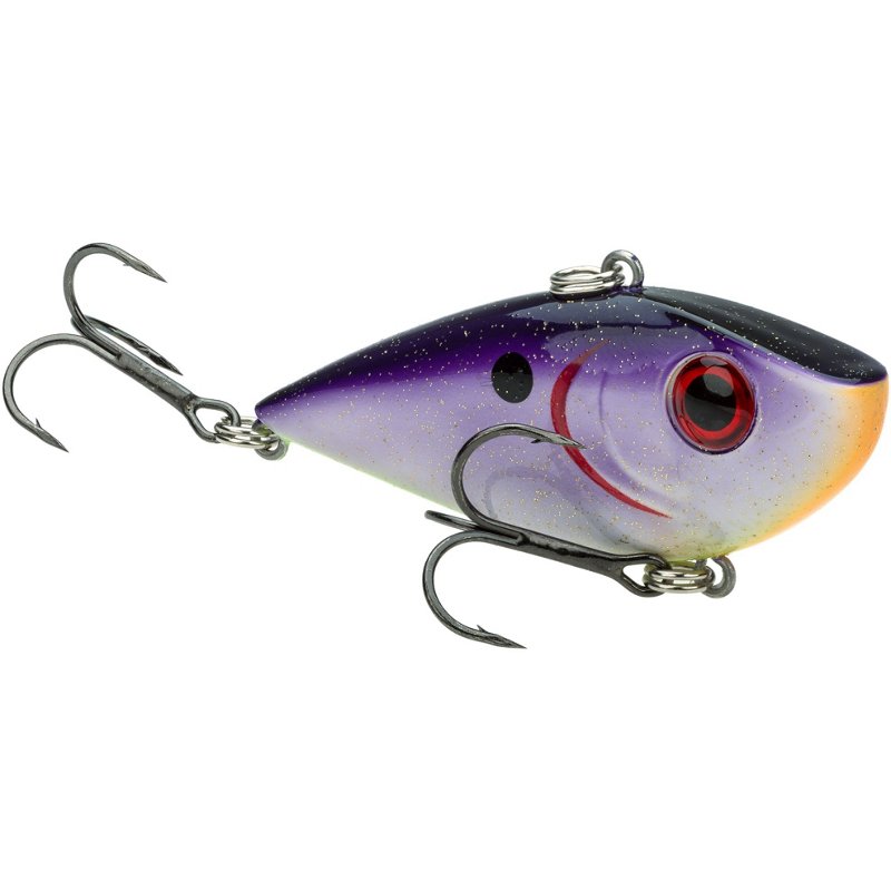Strike King Red Eyed Shad 3/4 oz Lipless Crankbait Purple - Frsh Water Hard Baits at Academy Sports
