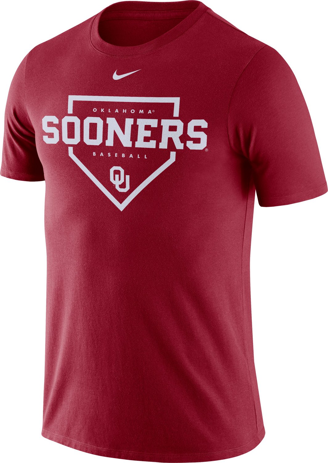 Nike Men's University of Oklahoma Dri-FIT Baseball Plate T-shirt | Academy