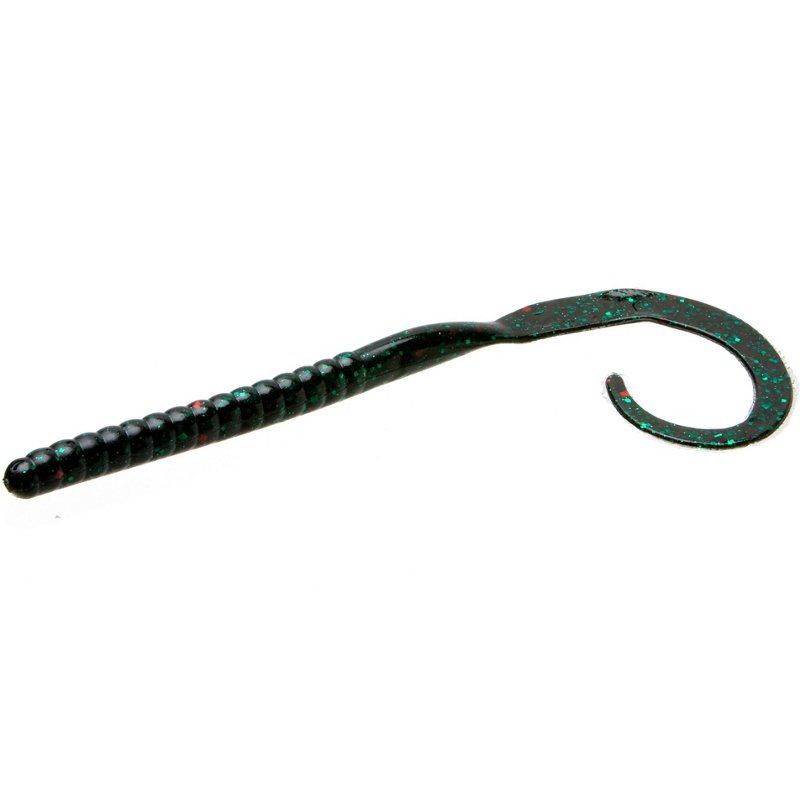 Zoom Ol' Monster 10-1/2" Worm Baits 9-Pack Black - Frsh Wtr Soft Plastic at Academy Sports