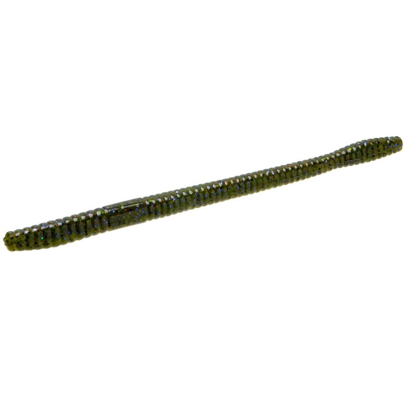 Zoom Magnum 7" Trick Worms 8-Pack Waterelon Candy Red - Frsh Wtr Soft Plastic at Academy Sports