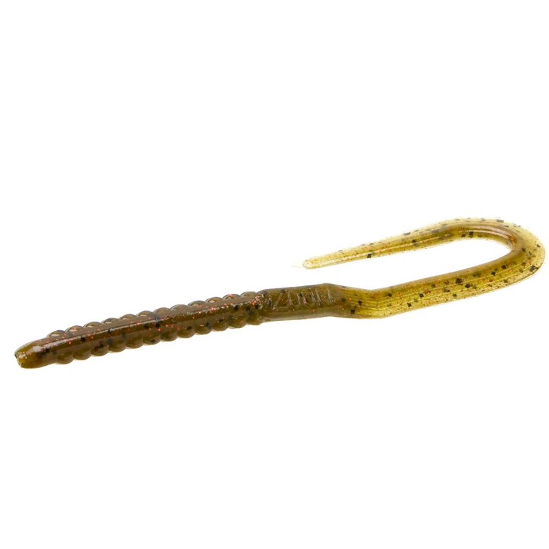 Zoom U-Tail 6" Worm Baits 20-Pack Green Pumpkin - Frsh Wtr Soft Plastic at Academy Sports