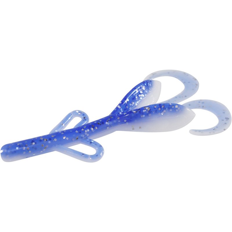 Zoom Baby Brush Hog 5" Creature Baits 12-Pack Blue - Frsh Wtr Soft Plastic at Academy Sports