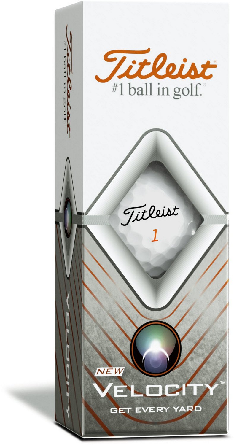 Titleist Velocity Golf Balls 12Pack Prior Gen Academy