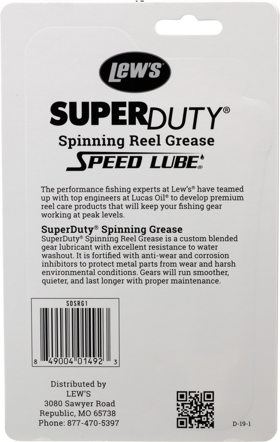 Lew's SuperDuty Spinning Reel Grease - view number 4