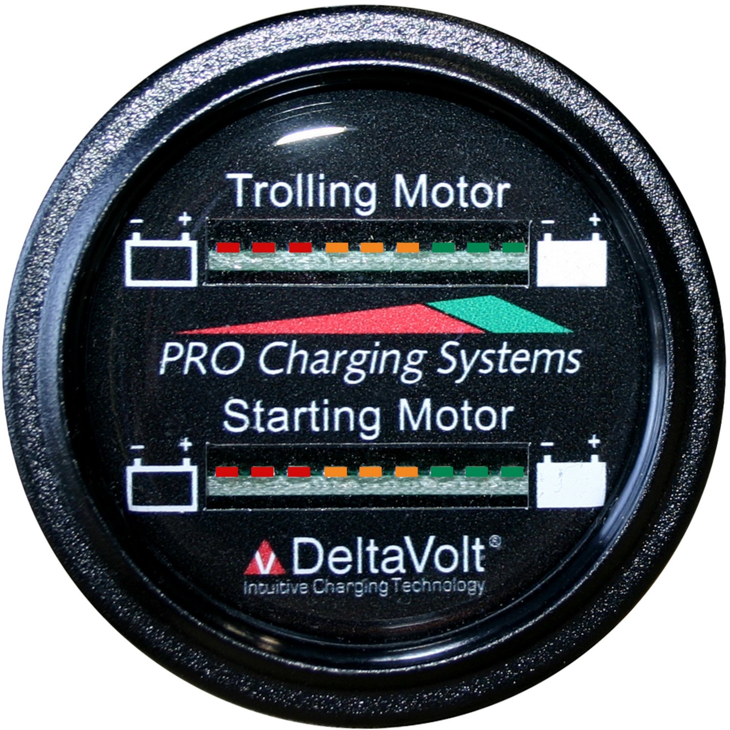 Dual Pro PCS Trolling and Cranking Battery Fuel Gauge | Academy