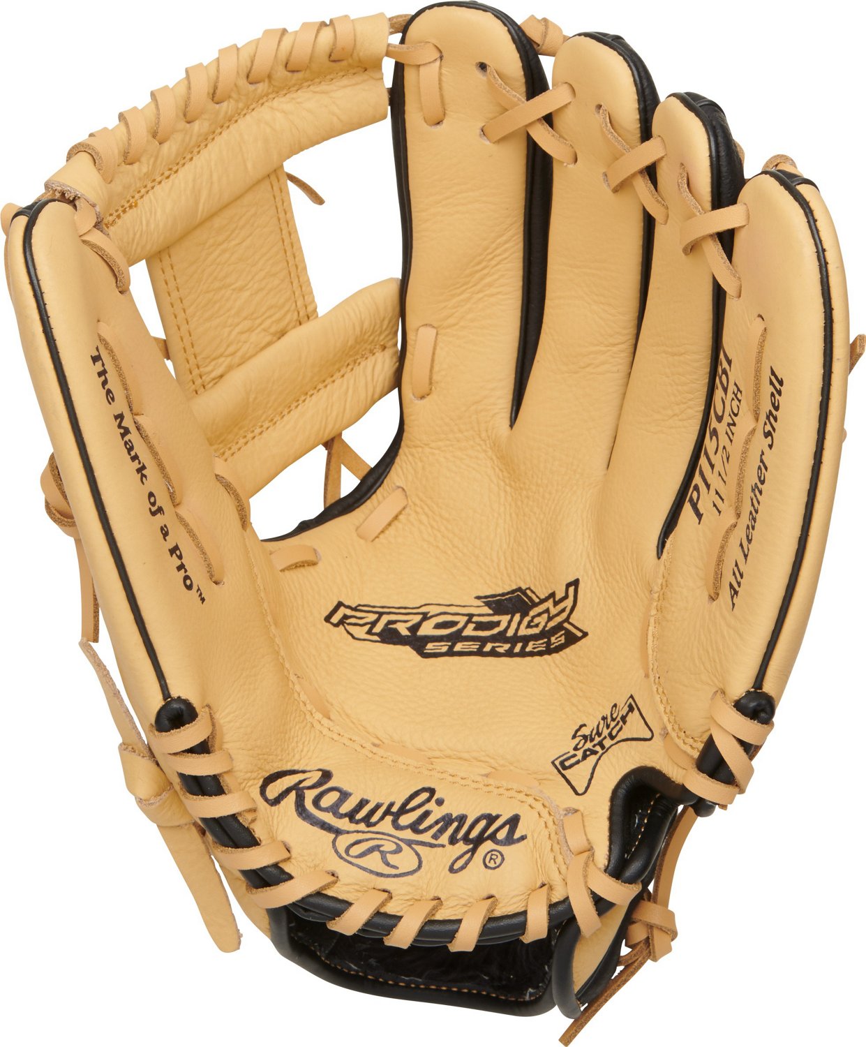 Rawlings Kids' Prodigy 11.5 in Baseball Infield Glove - view number 3