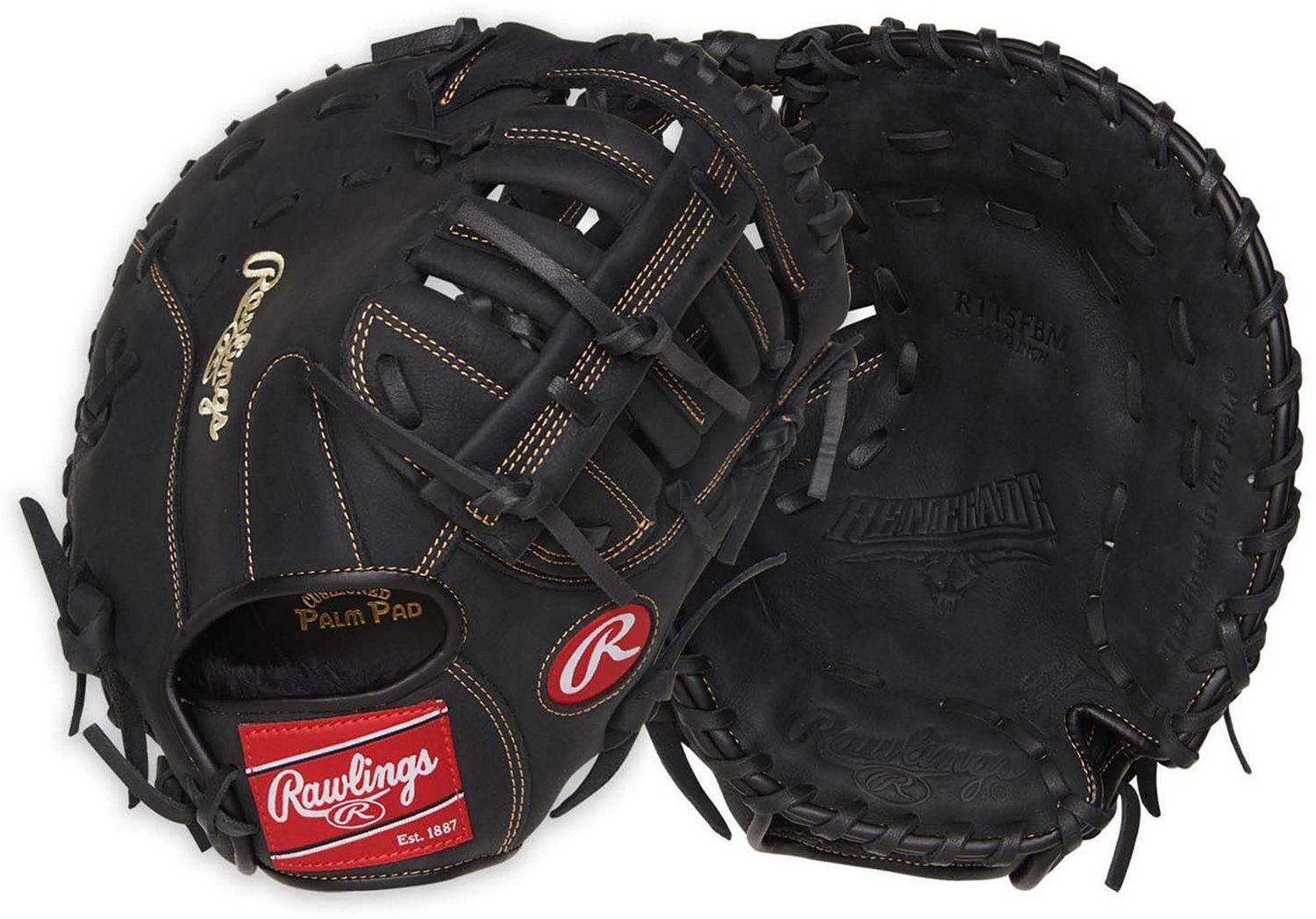 Rawlings Kids' Renegade 11.5 in First Base Mitt Left-handed                                                                      - view number 1 selected