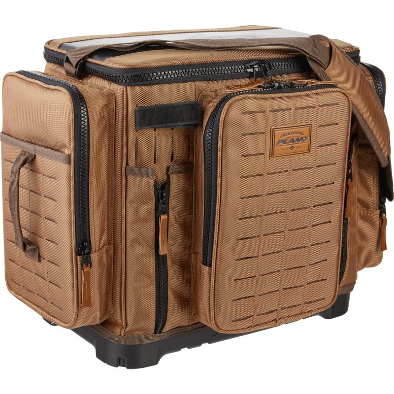 Plano Guide Series 3700 XL Tackle Bag Brown/Black - Soft Tackle Bags at Academy Sports