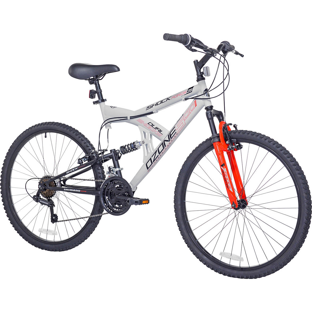 Ozone 500 Men's Shock Force 26 in 21-Speed Full Suspension Mountain Bike                                                         - view number 1