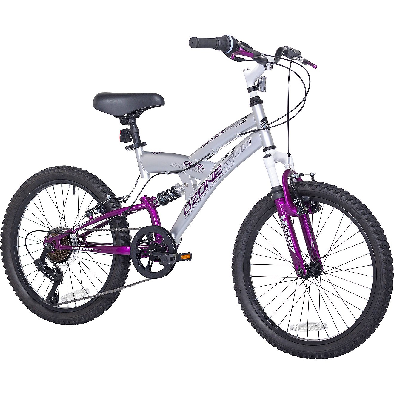 Ozone 500 Girls' Shock Force 20 in Full Suspension Mountain Bike                                                                 - view number 1