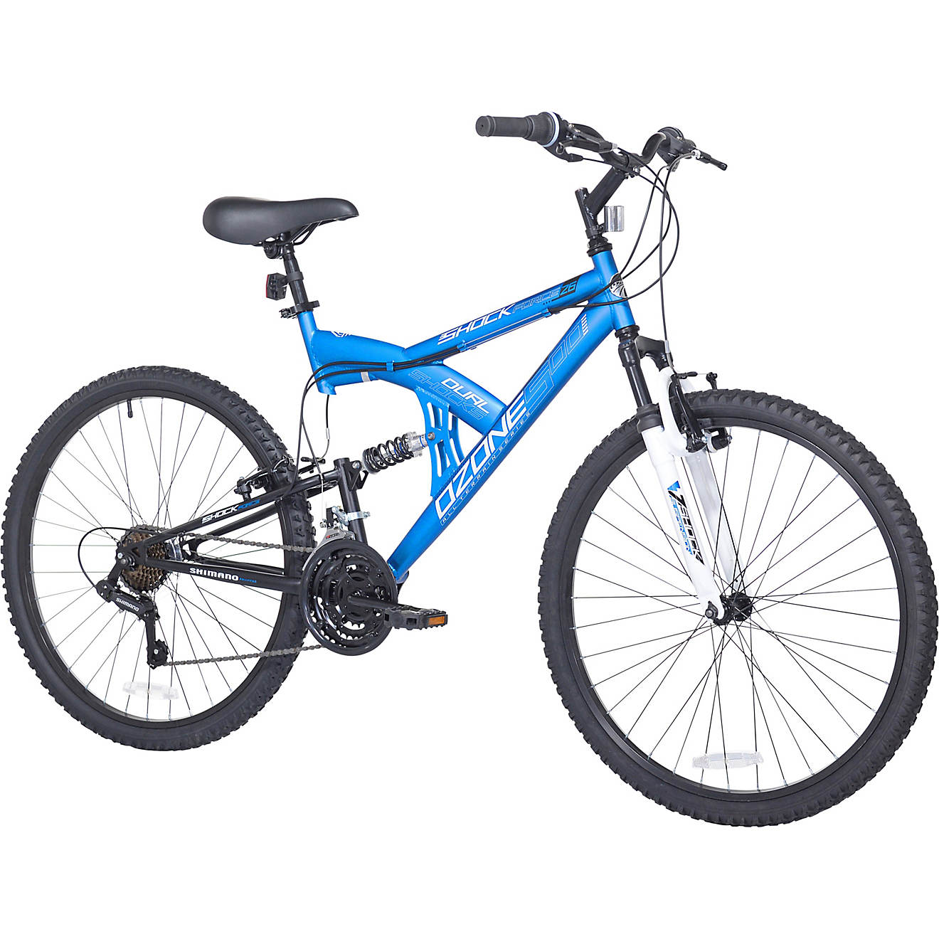 Ozone 500 Men's Shock Force 26 in 21-Speed Full Suspension Mountain Bike                                                         - view number 1